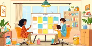Planejamento semanal: sua chave para o controle doméstico
