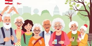 Como o governo apoia a terceira idade com atividades e convênios