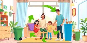 Economia Circular: Menos Lixo, Mais Valor na Casa