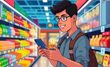 Economize no mercado usando comparadores de preços via app
