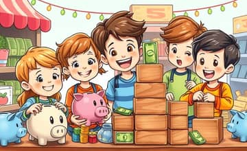 Ensine educação financeira para seus filhos com brincadeiras