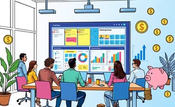 Gerencie metas de economia com recursos visuais intuitivos