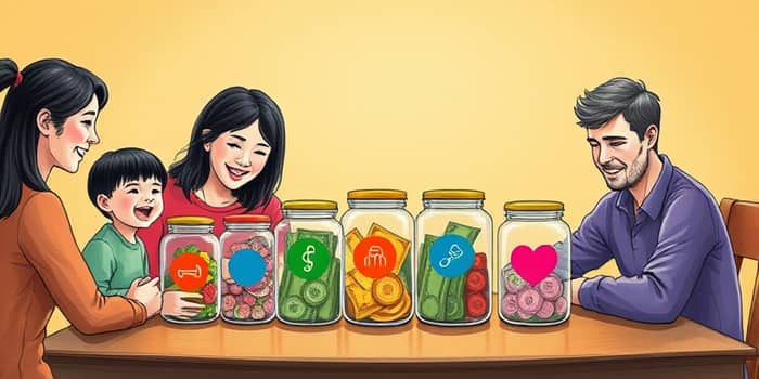 Como definir limites de gastos por categoria doméstica